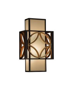 1 Light Wall Light - Brushed Bronze / Gold Patina