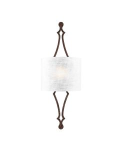 1 Light Wall Light - Weathered Iron