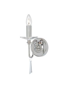 1 Light Wall Light - Polished Nickel