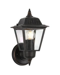 1 Light Wall Lantern - Weathered Bronze