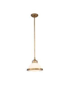 1 Light Mini Pendant - Dark Aged Brass