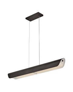 Linear LED pendant - Black Oxide