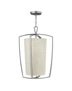 3 Light Large Pendant - Brushed Nickel