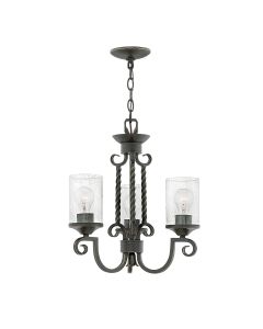 3 Light Chandelier - Oil Rubbed Bronze