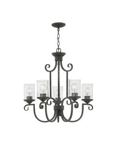 5 Light Chandelier - Oil Rubbed Bronze