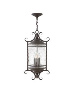 3 Light Chain Lantern - Oil Rubbed Bronze