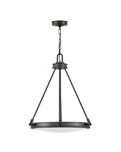 4 Light Pendant - Black Oxide