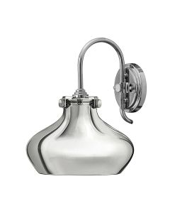 1 Light Wall Light - Polished Chrome