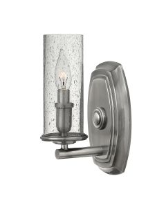 1 Light Wall Light - Polished Antique Nickel