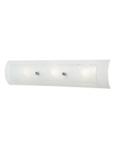 3 Light Wall Light - Polished Chrome