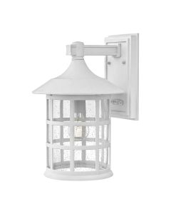 1 Light Large Wall Lantern - White