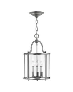 4 Light Medium Pendant - Pewter