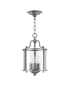 3 Light Small Pendant - Pewter