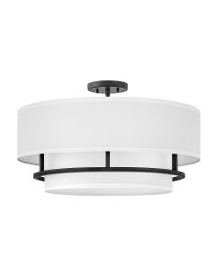 4 Light Duo Mount Pendant - Black