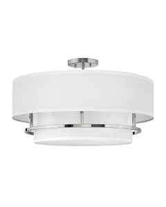 4 Light Duo Mount Pendant - Polished Nickel