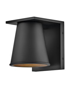 Small Wall Lantern - Matt Black