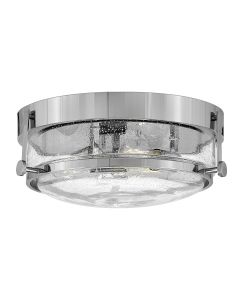 3 Light Flush - Polished Chrome