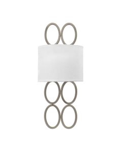 2 Light Wall Light - Brushed Nickel