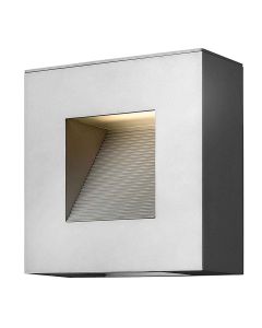 Small LED Wall Light - Titanium 