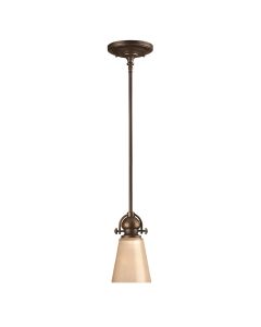 1 Light Mini Pendant - Oil Rubbed Bronze