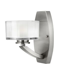 1 Light Wall Light - Brushed Nickel