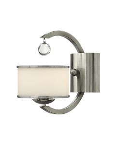 1 Light Wall Light - Brushed Nickel