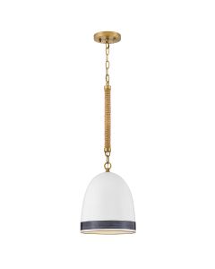 1 lt Pendant - Heritage Brass