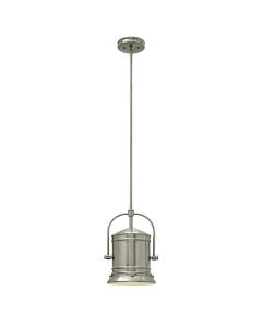 1 Light Pendant - Brushed Nickel