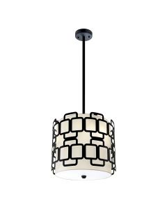 3 lt Pendant - Black