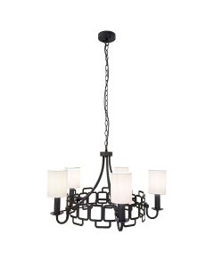 5 lt Chandelier - Black