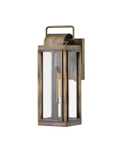 1 Light Small Wall Lantern - Painted Burnished Bronze