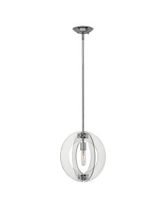 1 Light Mini Pendant - Polished Chrome