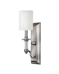 1 Light Wall Light - Brushed Nickel