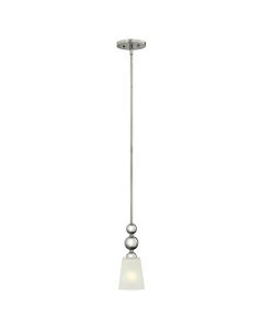 1 Light Mini Pendant - Polished Nickel