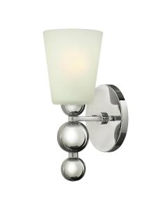 1 Light Wall Light - Polished Nickel