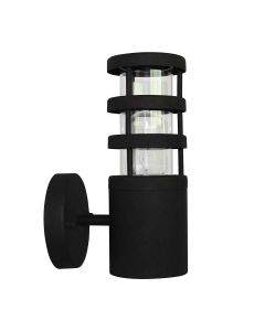 1 Light Wall Lantern - Black