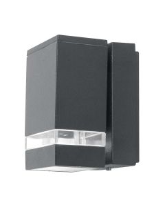 1 Light LED Wall Light - Graphite