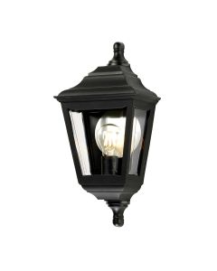 1 Light Flush - Black