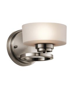 1 Light Wall Light - Brushed Pewter