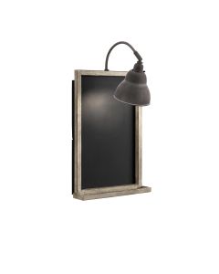1 Light Wall Light - Weathered Zinc