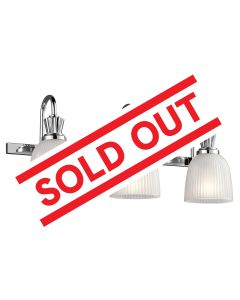 3 Light Wall Light - Polished Chrome