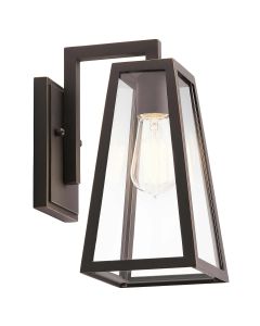 1 Light Small Wall Lantern - Oil Rubbed Bronze