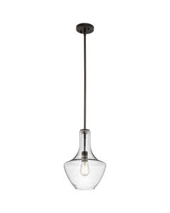 1 Light Small Pendant - Dark Brown