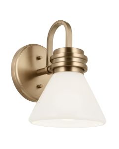 1 lt Wall Light - Champagne Bronze