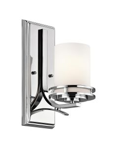 1 Light Wall Light - Polished Chrome