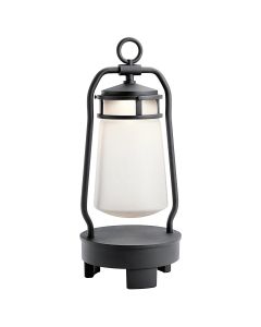 Portable Bluetooth Speaker Lantern - EU Plug - Black