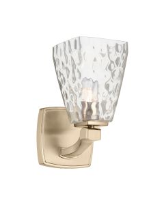 1 lt Wall Light - Champagne Bronze