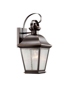 1 lt Medium Wall Lantern - Old Bronze