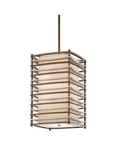 4 Light Pendant - Bronze / Gold Patina