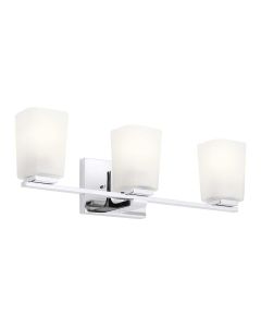 3 Light Wall Light - Polished Chrome
